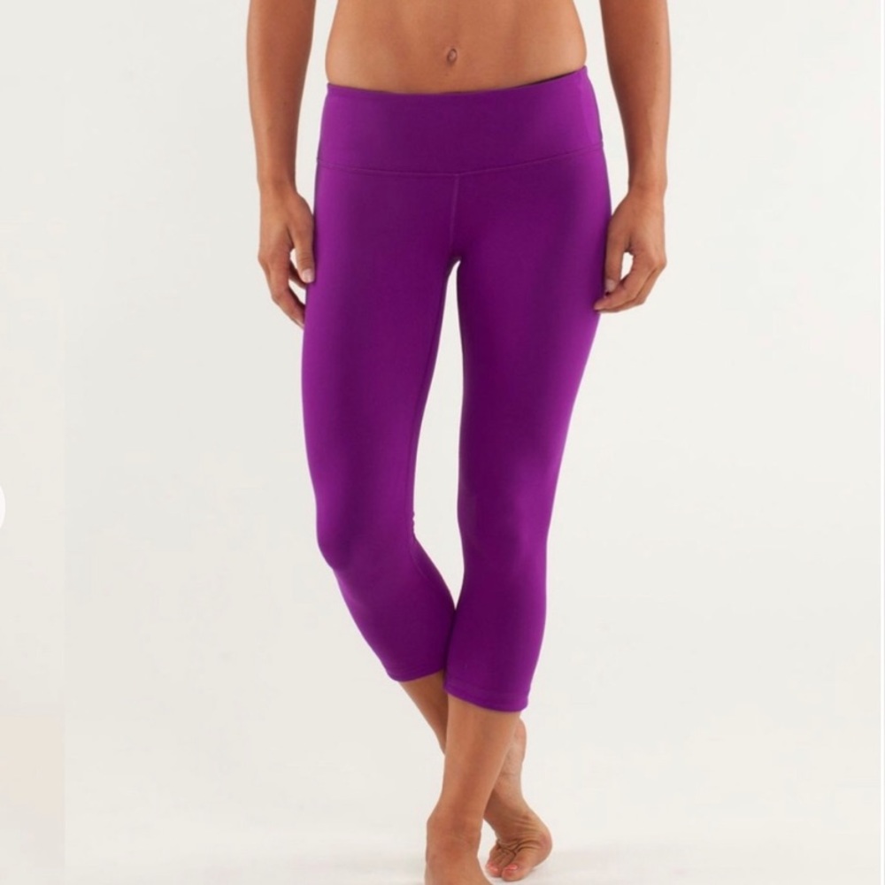 Lululemon Reversible Wunder Under Pant Size 4